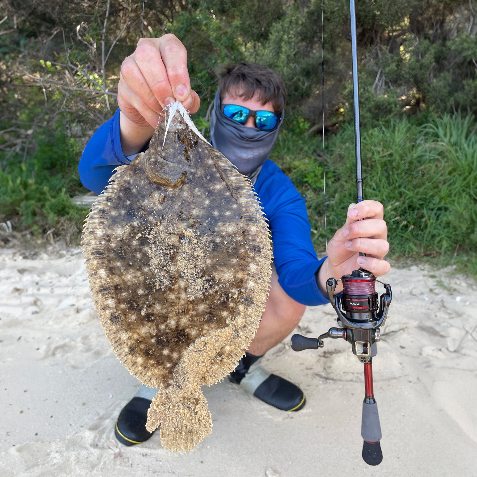 Swan River Flathead and Flouder on Hand Tied Bucktail Jigs - Compleat  Angler Nedlands Pro Tackle