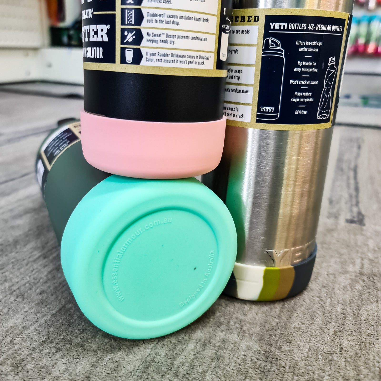 Essential Armour Silicone Bottle Protector Cover