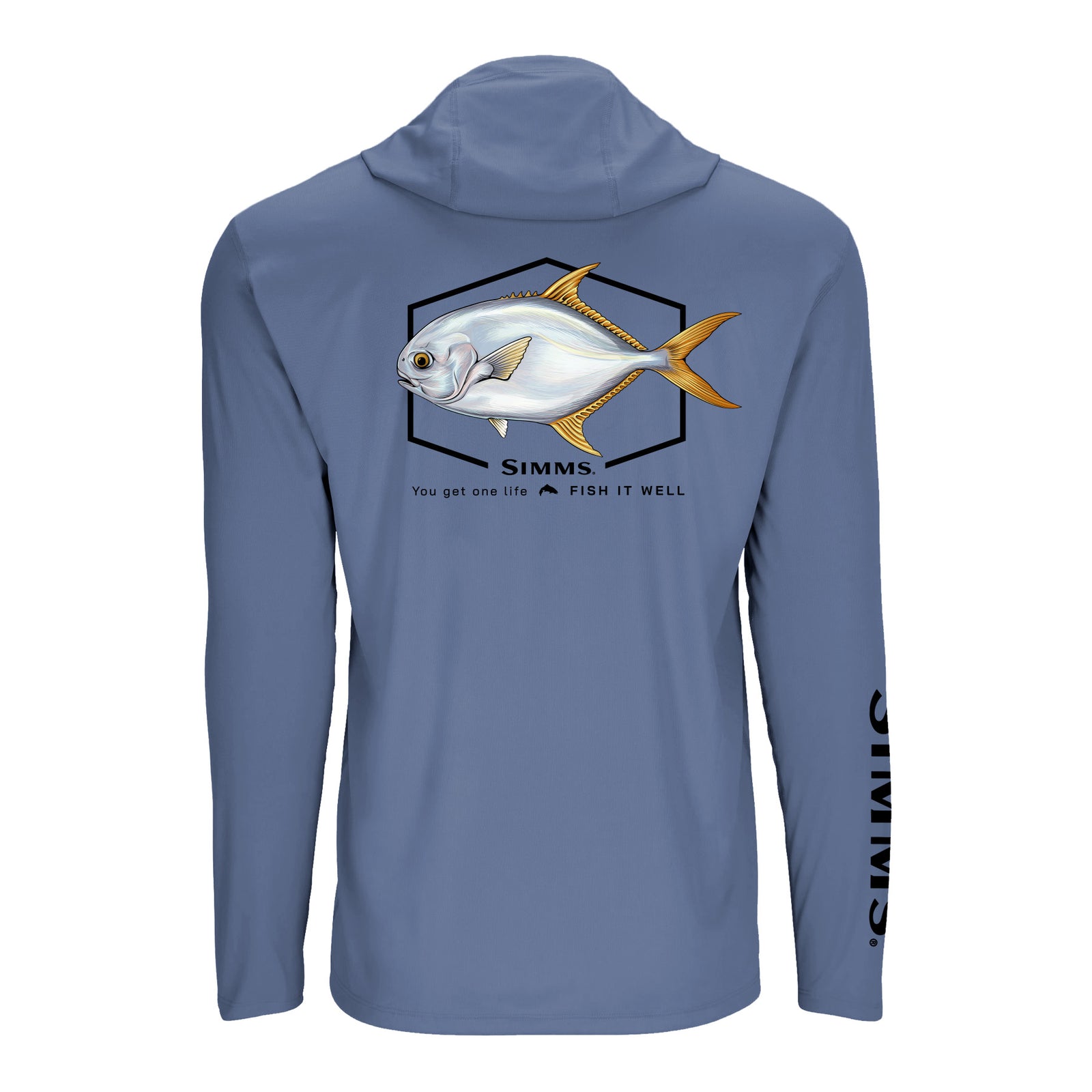 Simms S25 Artist Solartech Hoody - Permit Back