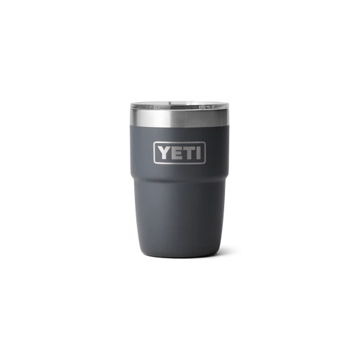 Yeti Rambler 8oz Cup Stackable Magslide Charcoal