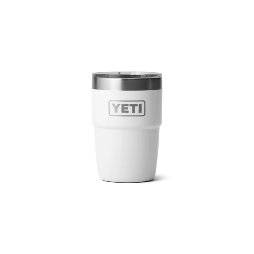 Yeti Rambler 8oz Cup Stackable Magslide White