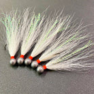 Custom Tied Bucktail Jig tied on Gamakatsu Round 25R 3.5g #1/0