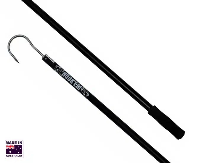 HookEm Hookem Medium Fixed Gaff 125x10mm 1.8m Long - GF010