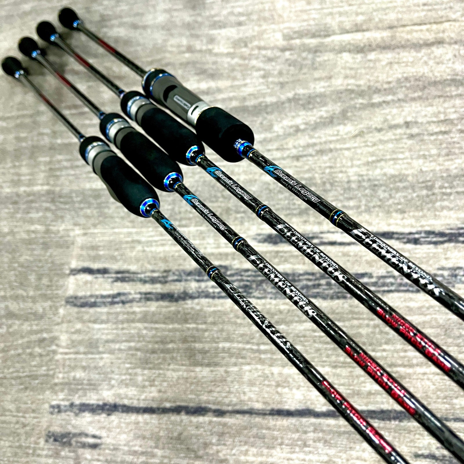 Oceans Legacy Elementus Micro Style Slow Pitch Rod