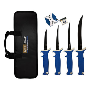 AccuSharp 6-Piece Fillet Knife Kit with Knife Sharpene