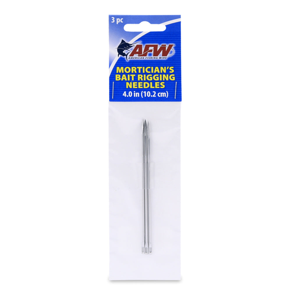 AFW Morticians Bait Rigging Needles S/S 4in