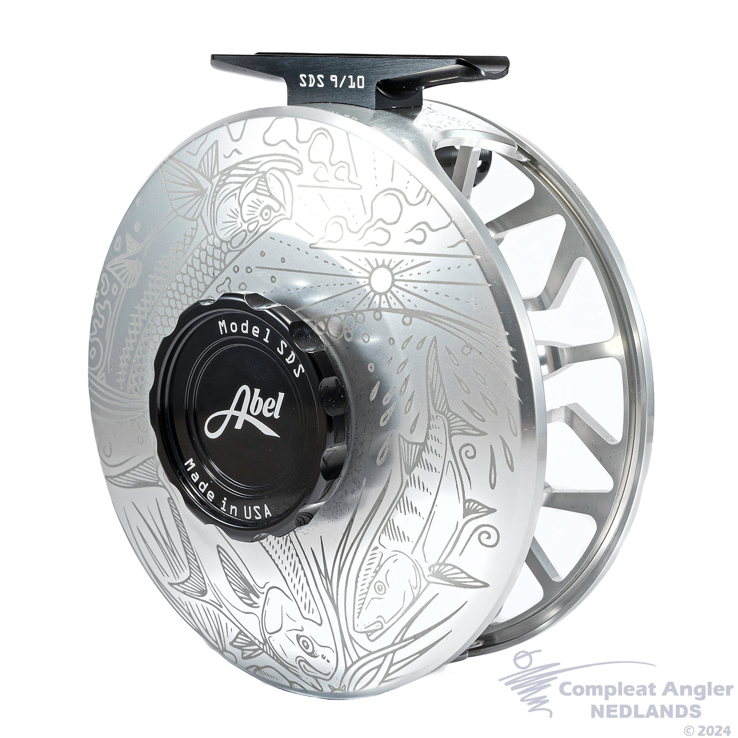 Abel SDS 9/10 Custom - Platinum Underwood Slammin' Back Angle