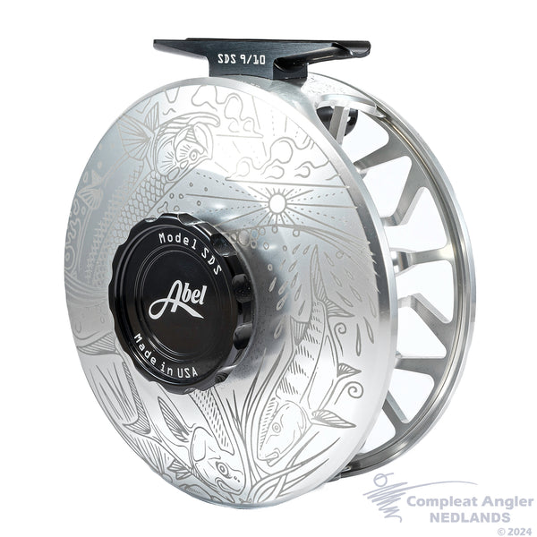 Abel SDS 9/10 Custom - Platinum Underwood Slammin' - Compleat Angler ...