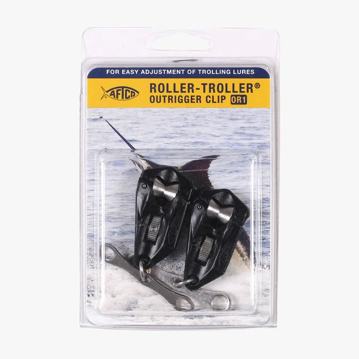 Aftco Roller-Troller Outrigger Clip 2pk Packet
