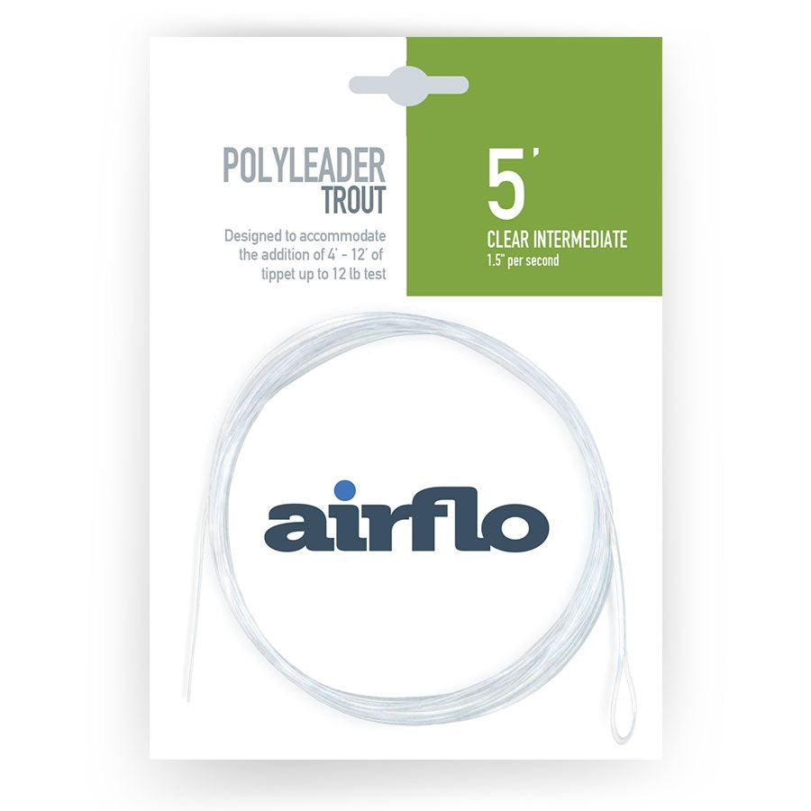 Airflo Polyleader Trout 5ft Clear intermediate