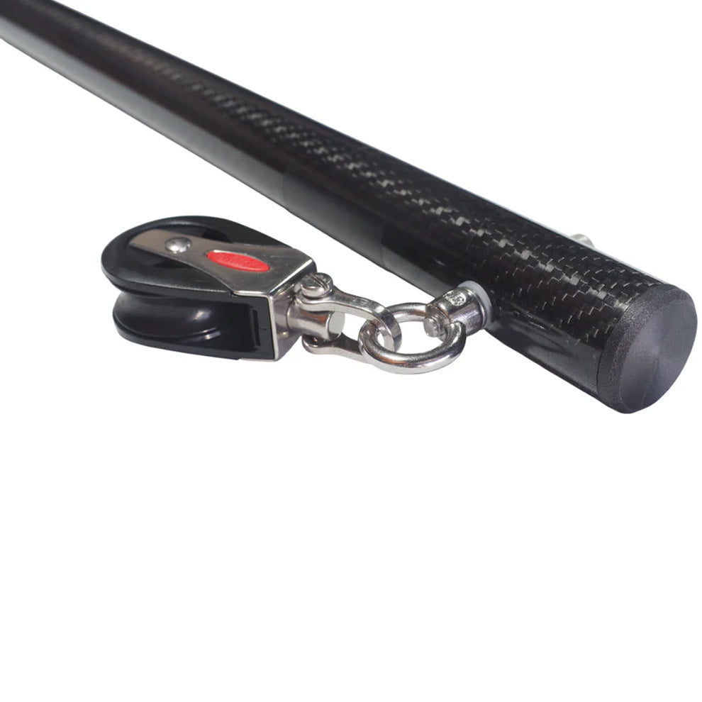 Angler Tackle Dredge Boom Deluxe Carbon Pulley