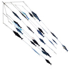 Angler Tackle Dredge Teaser Single Tier 4 Arm Blue Mackerel