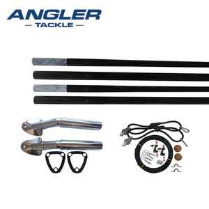 Angler Tackle Outrigger 15ft Complete Set Cover