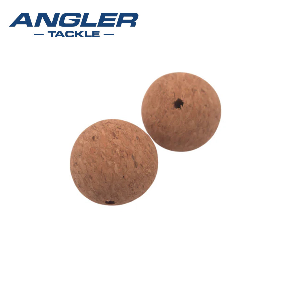 Angler Tackle Outrigger Cork Ball Pair