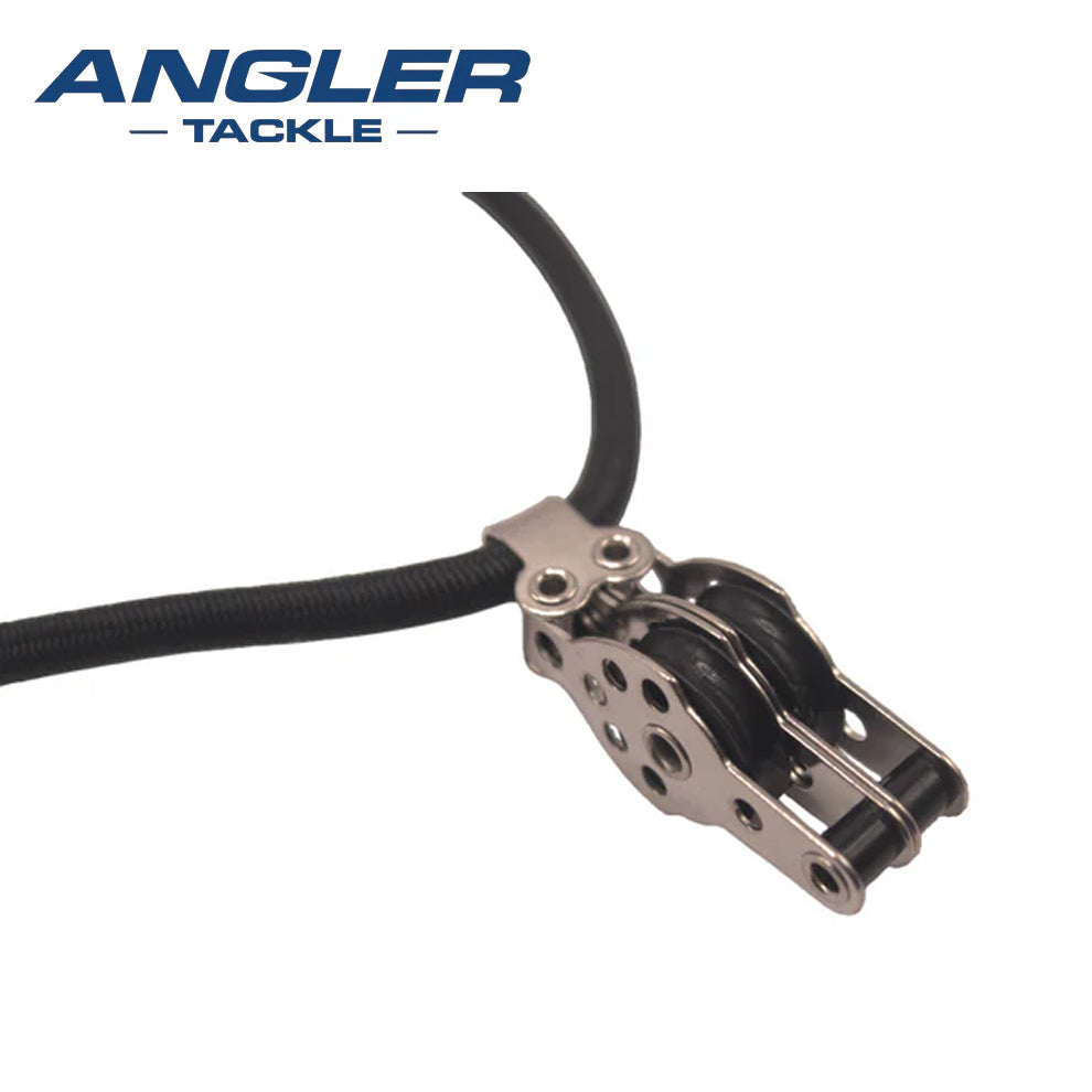 Angler Tackle Outrigger Snubber Double Roller