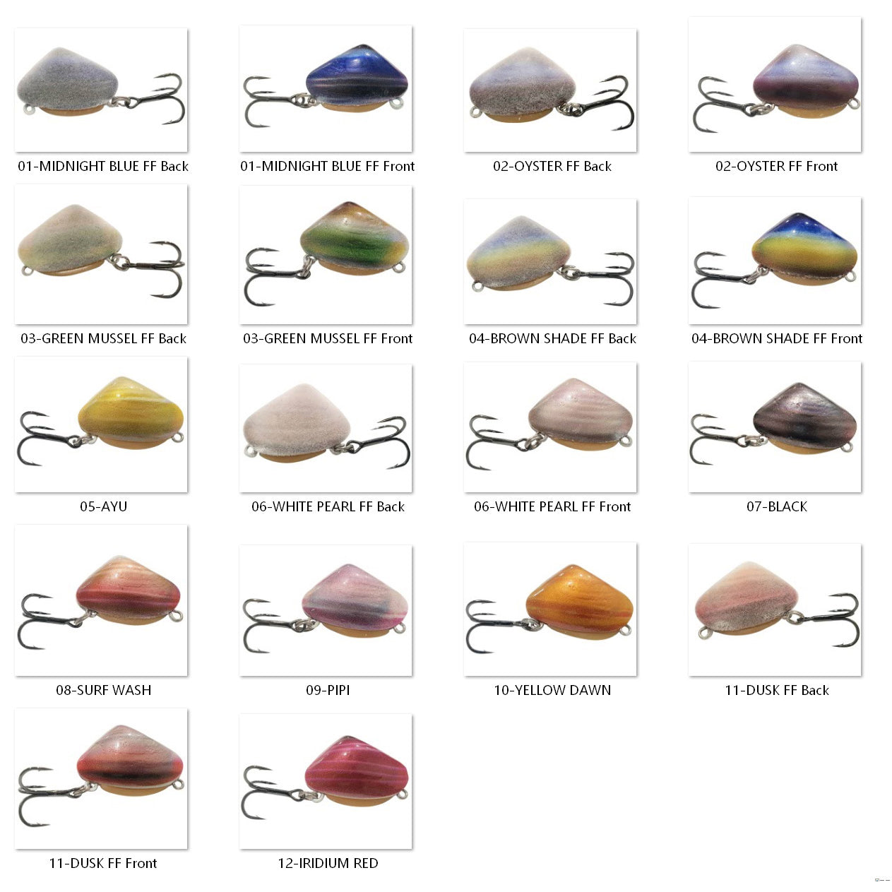 Asakura Clamer Colours