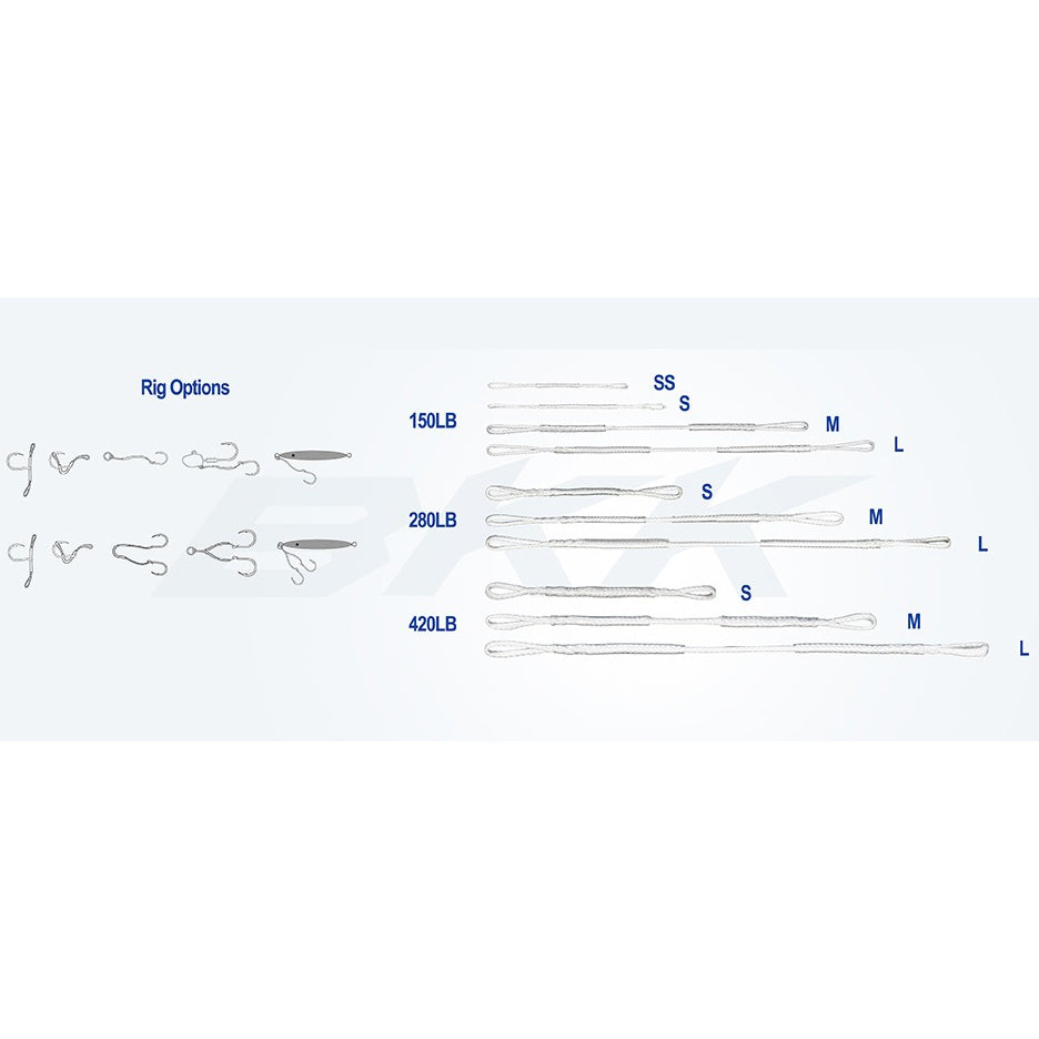 BKK 2-Loop Assist Cord Sizing