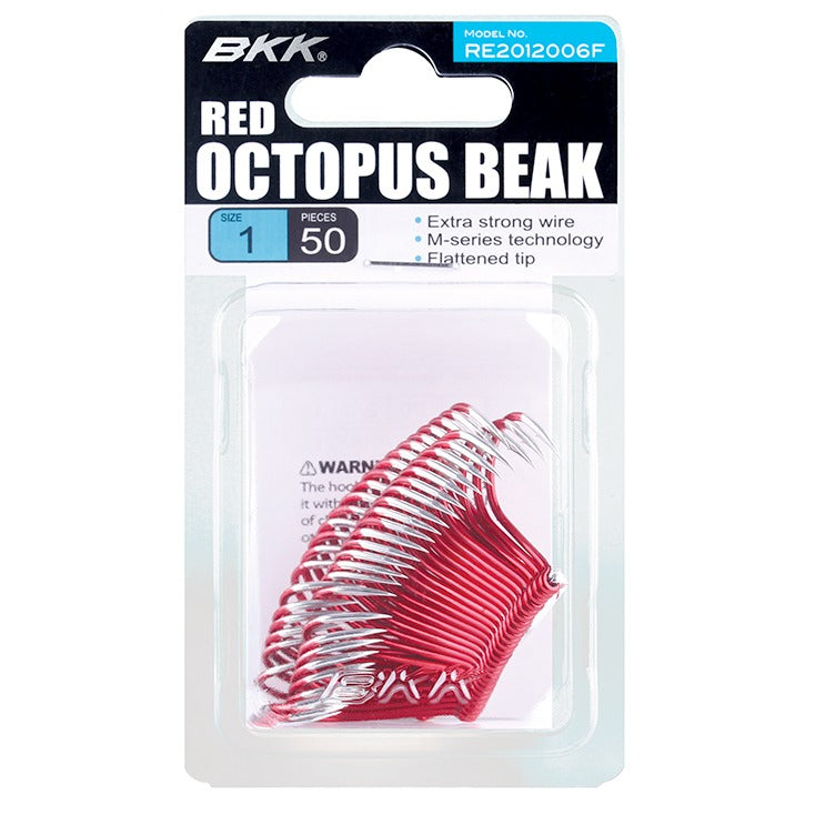 BKK Red Octopus Beak 50pk