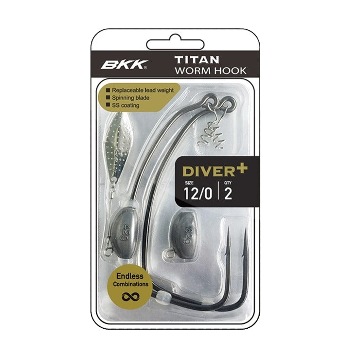 BKK Titan Diver Plus Worm Hook Cover