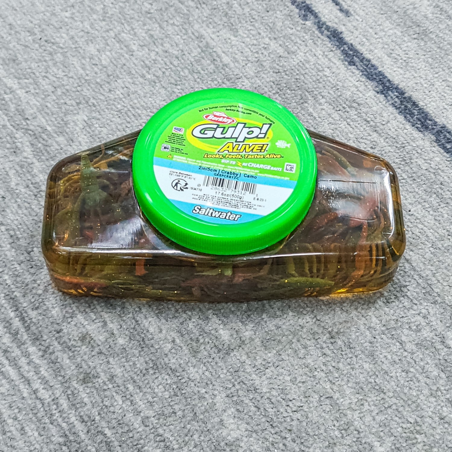 Berkley Gulp Alive Crabby 2in 500g Tub