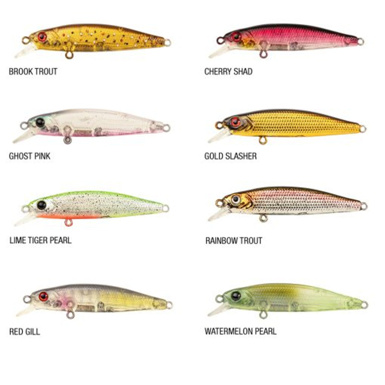 Berkley Jerk 60-SP Colours