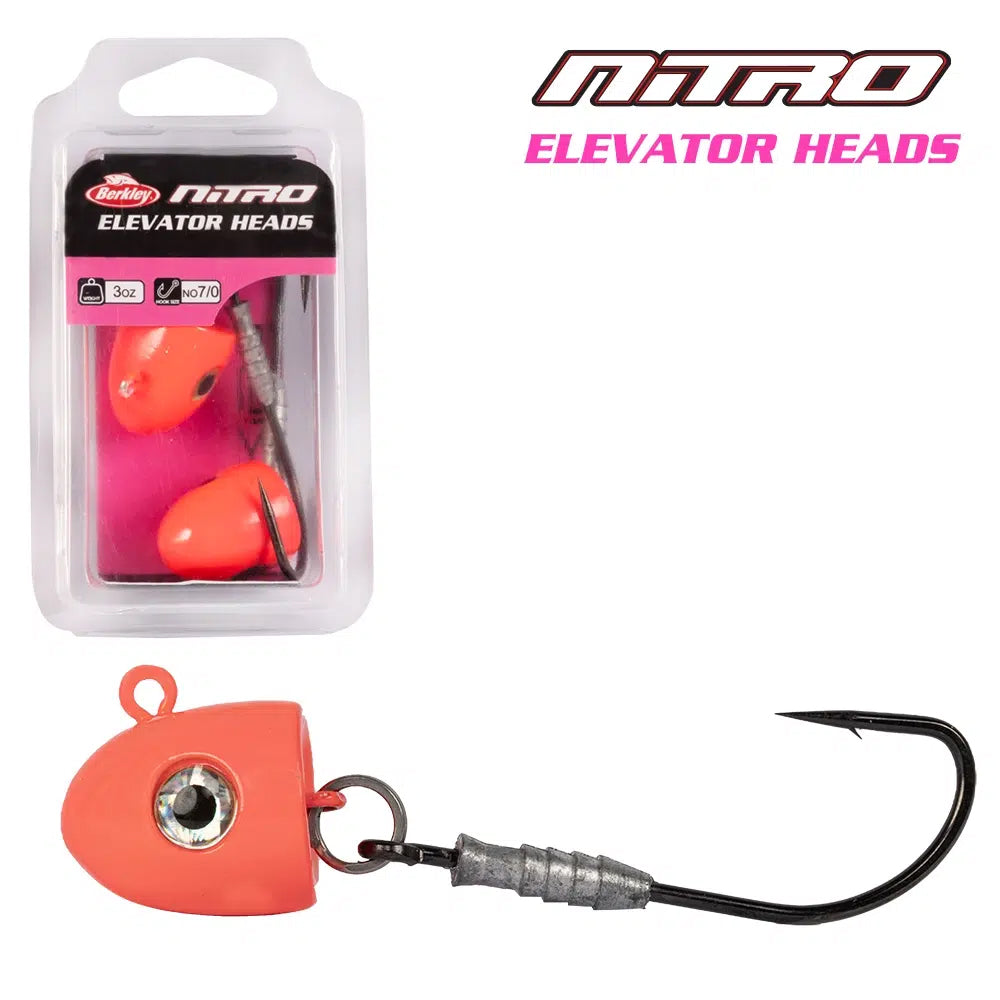 Berkley Nitro Elevator Head - Hot Pink