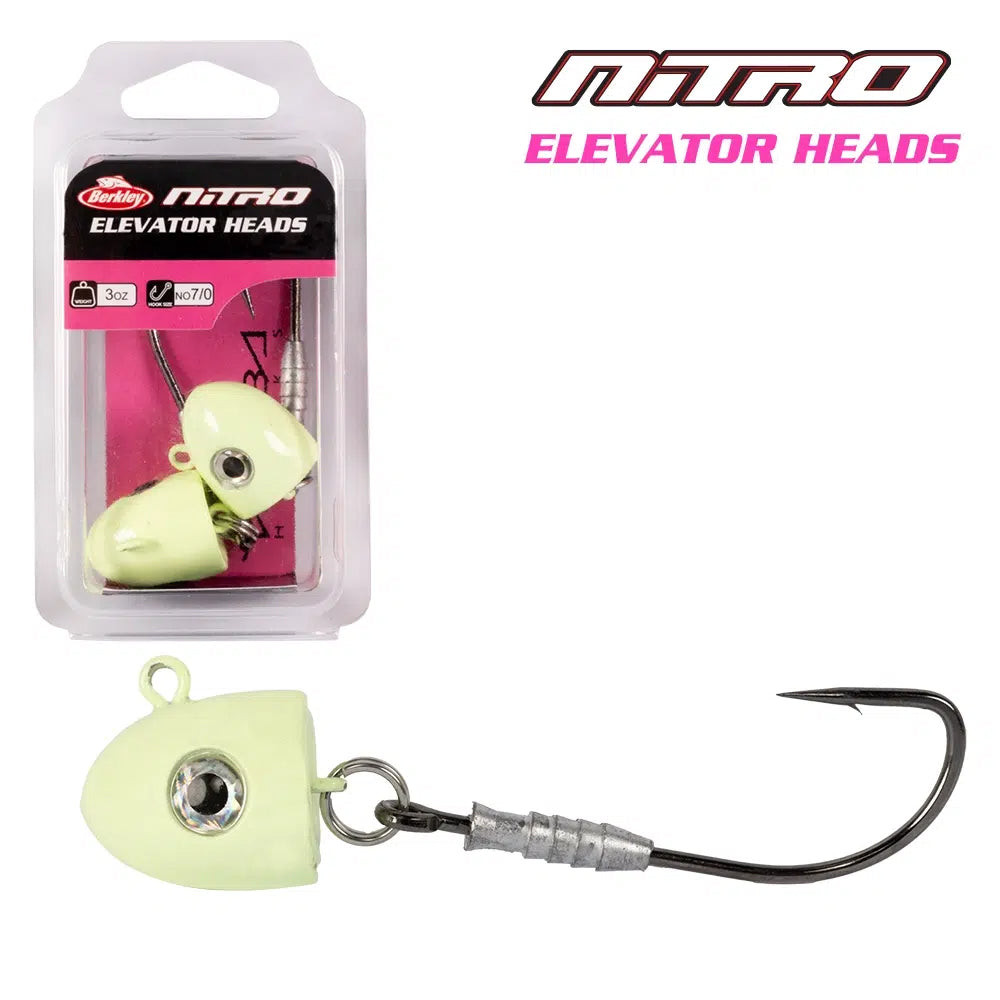 Berkley Nitro Elevator Head - Lumo