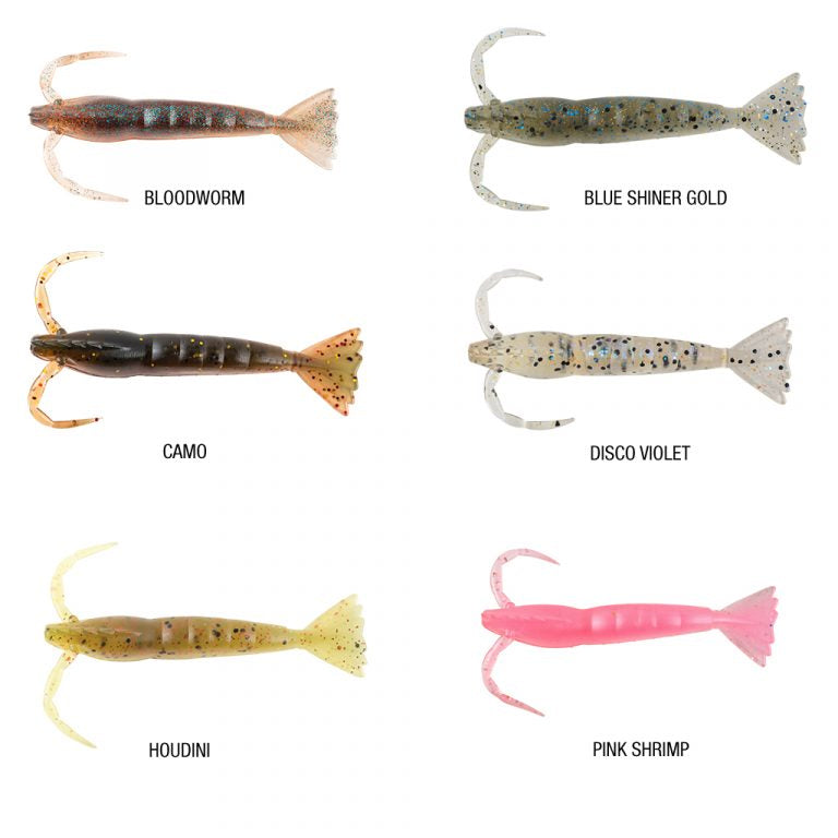 Berkley Power Bait Power Shrimp 2in Colours