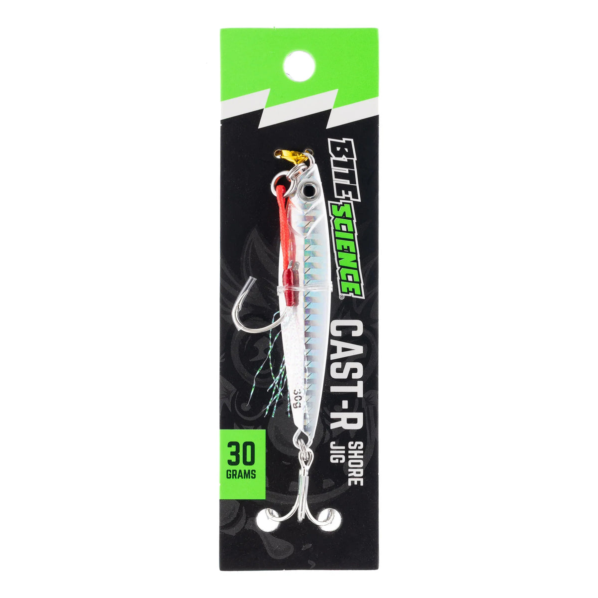 Bite Science Cast-R Shore Jig 30g Whitebait