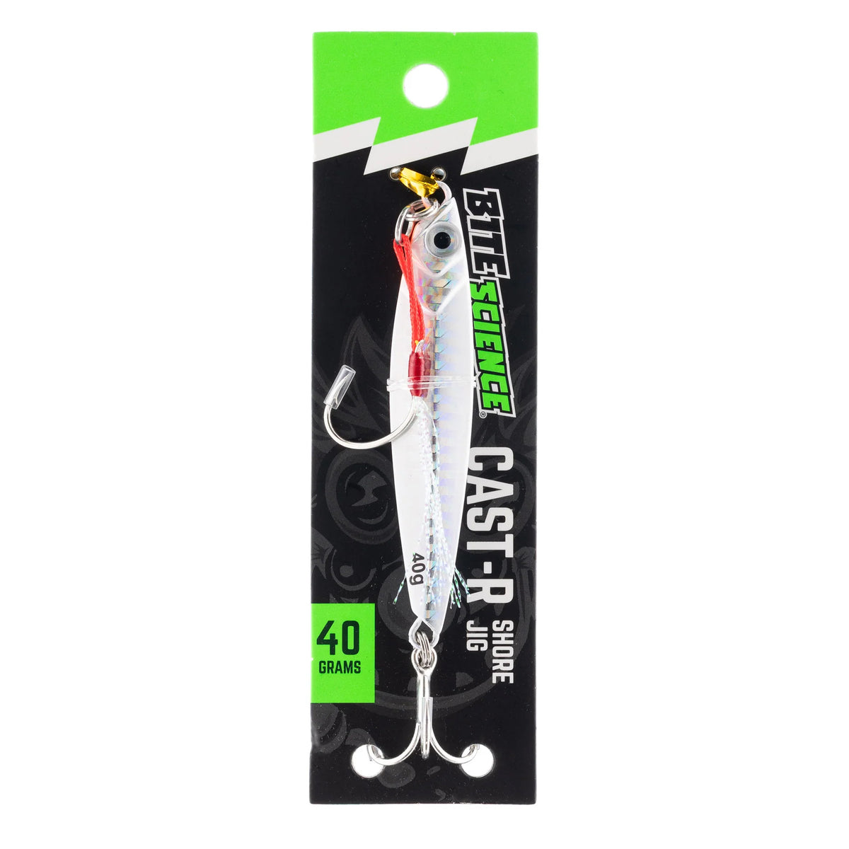 Bite Science Cast-R Shore Jig 40g Whitebait