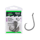 Bite Science Ghost Point Offset Octopus Circle Hooks 6/0 6pk