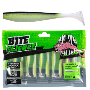 Bite Science Kick Minnow 3in Greenback Herring