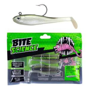 Bite Science Thump Shad Rigged 4in Greenback Herring