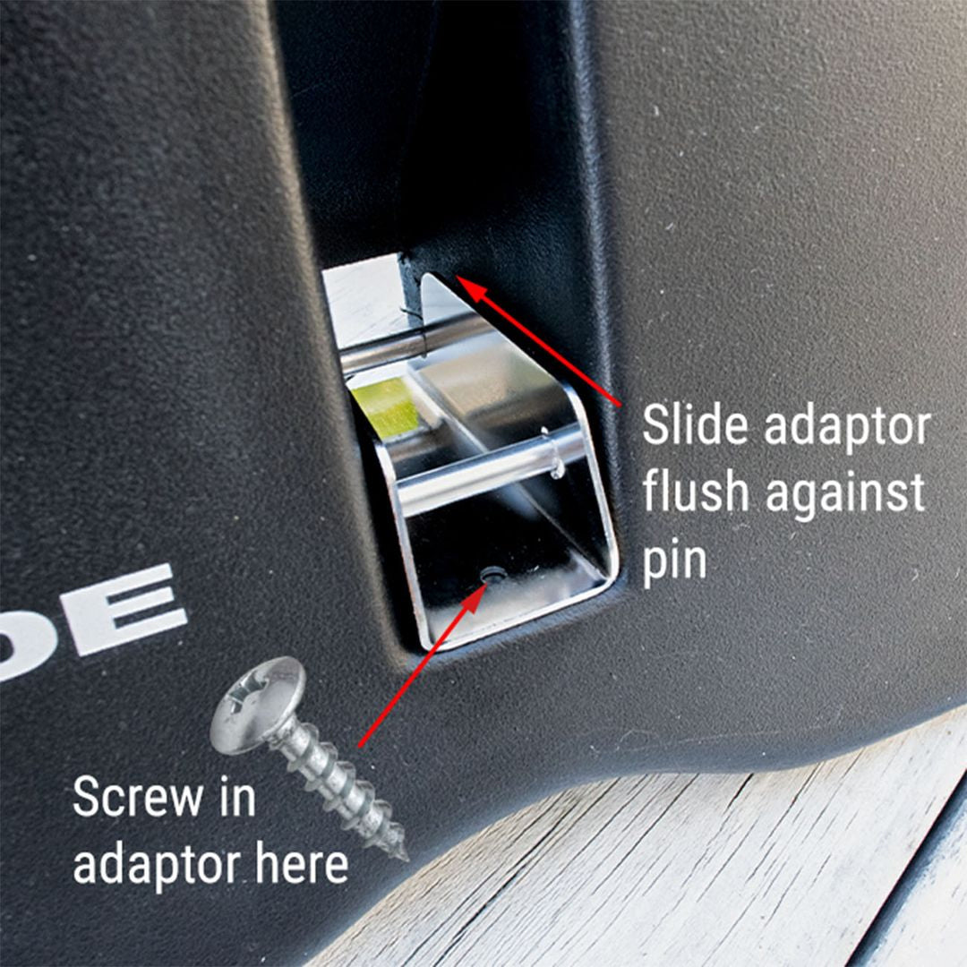 Black Magic Black Magic Bent Butt Adaptor - side view