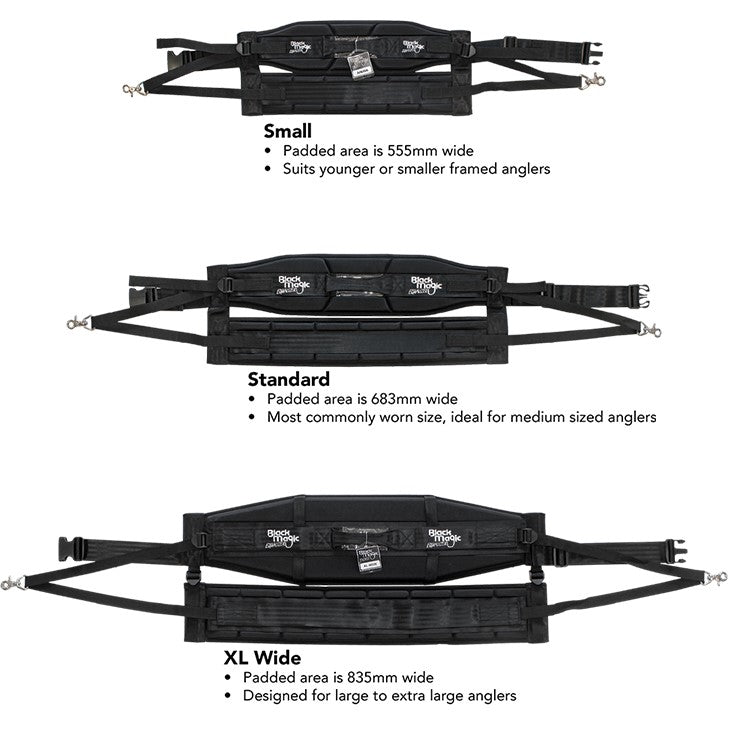 Black Magic Equalizer Harness Twin Pin Pro Harness Size