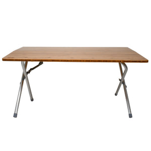 Black Wolf Folding Picnic Table Side