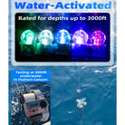 Blue Wing Club Deep Drop Light Depth