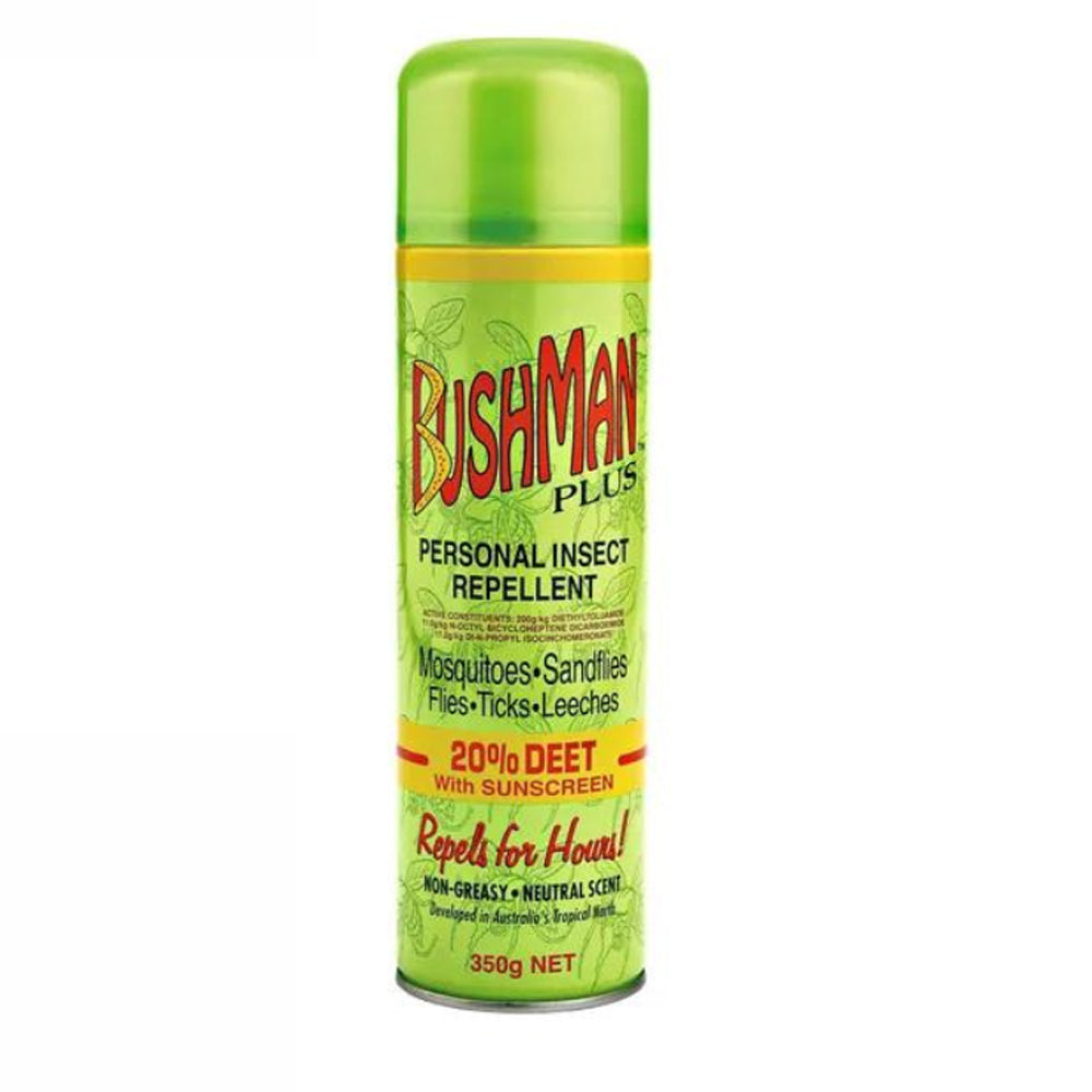 Bushman Plus Aerosol 350g 20% Deet