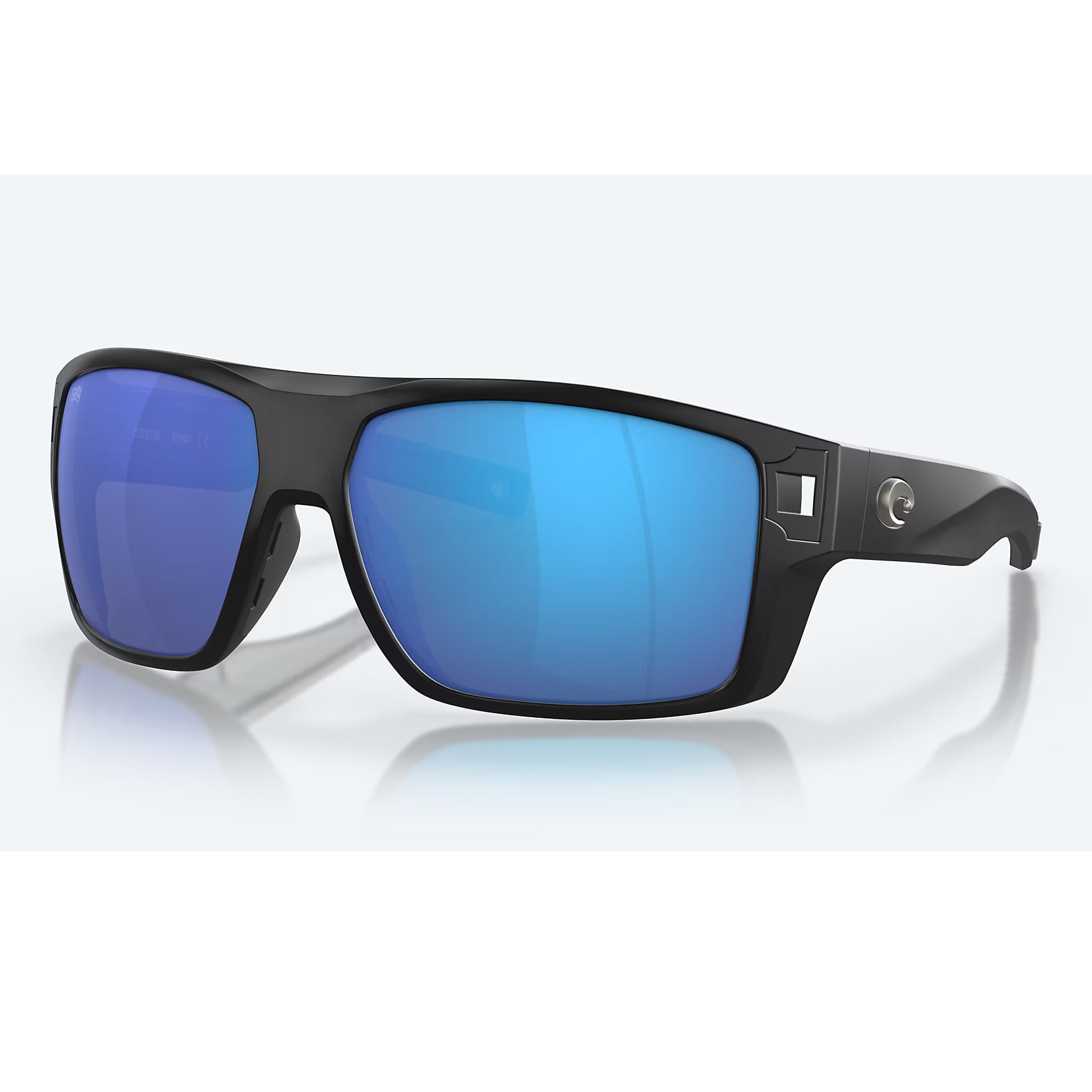 Costa Del Mar Diego 580G Matte Black Frame / 580G Blue Mirror Lens