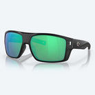 Costa Del Mar Diego 580G Matte Black Green Mirror Cover