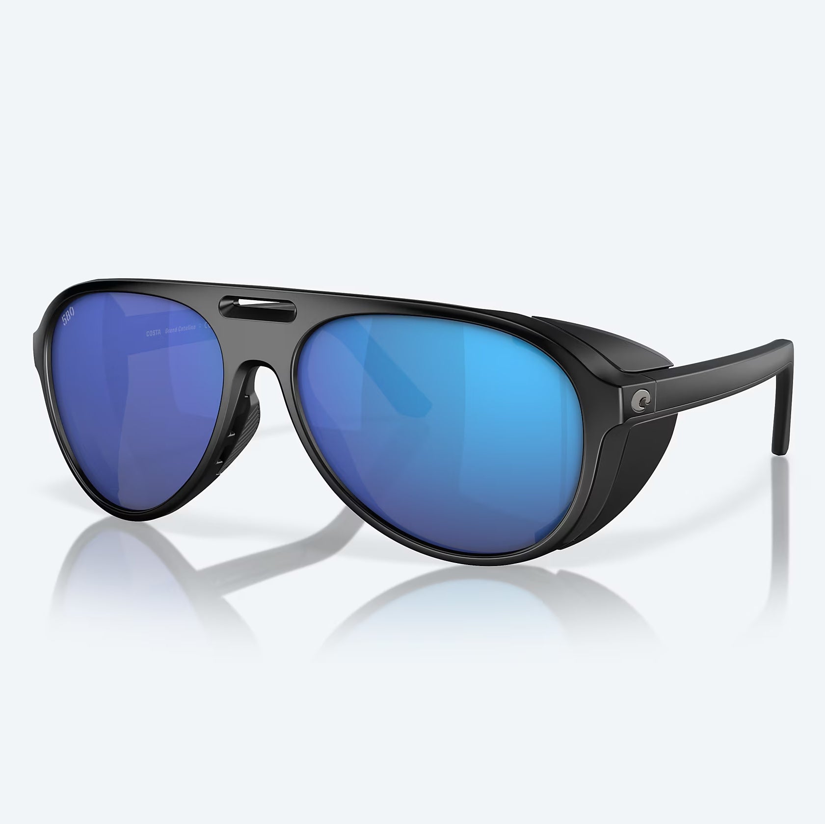 Costa Del Mar Grand Catalina 580G Matt Black Blue Mirror