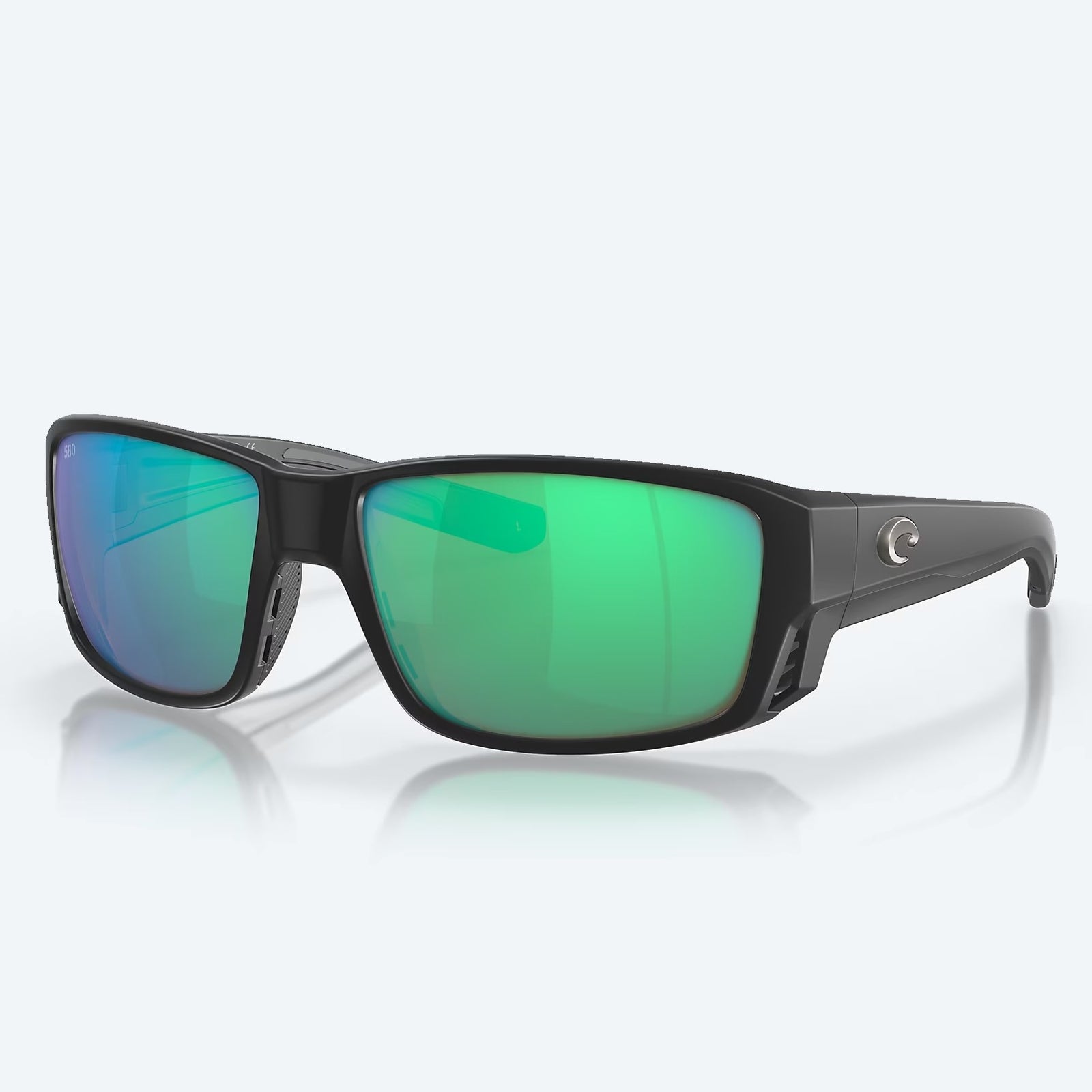 Costa Del Mar Tuna Alley Pro 580G Black Frame Green Mirror