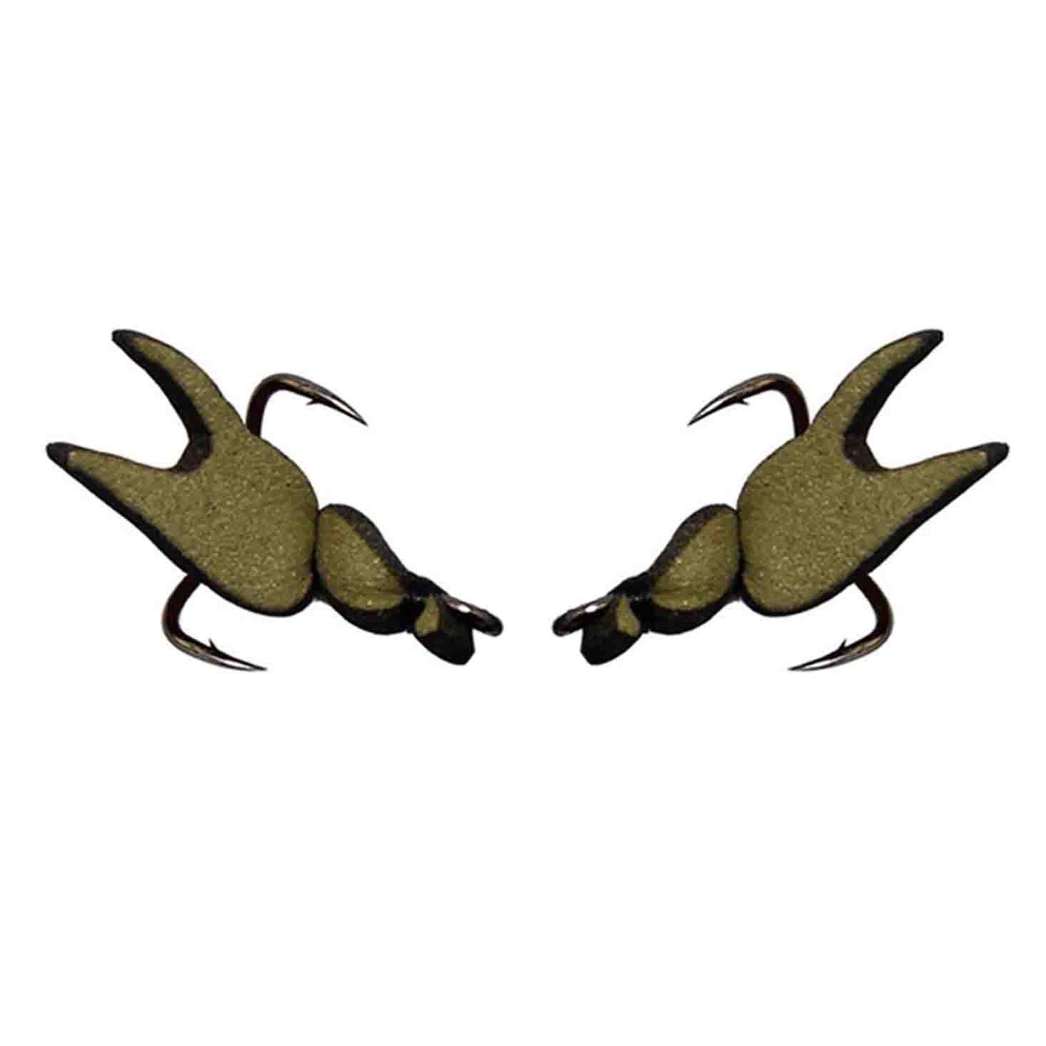 Cranka Crab 50mm Claw Pair Olive