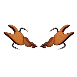 Cranka Crab 50mm Claw Pair Orange