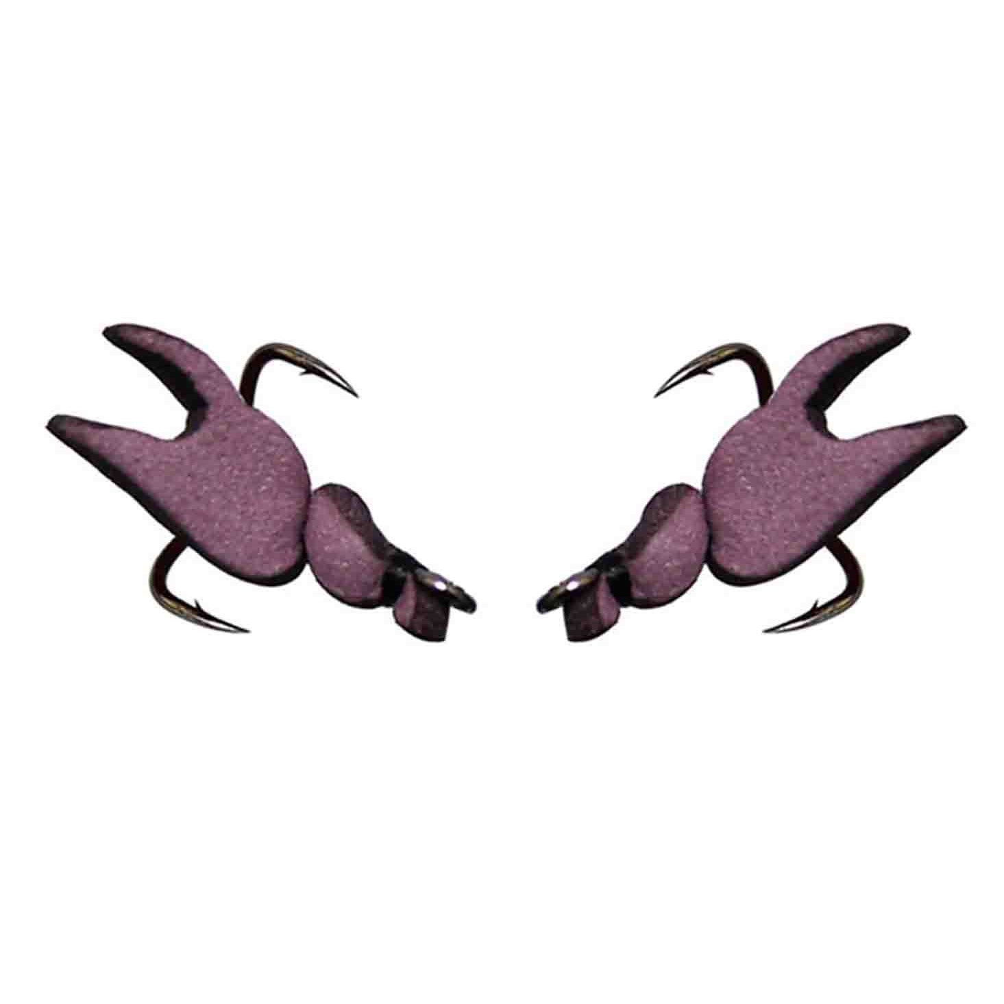 Cranka Crab 50mm Claw Pair Purple