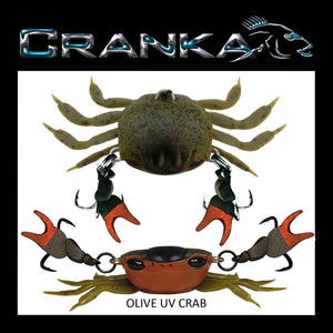 Cranka Crab 50mm Olive UV Crab