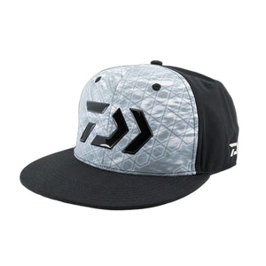 Daiwa Cap Flat Brim Gray Ripple