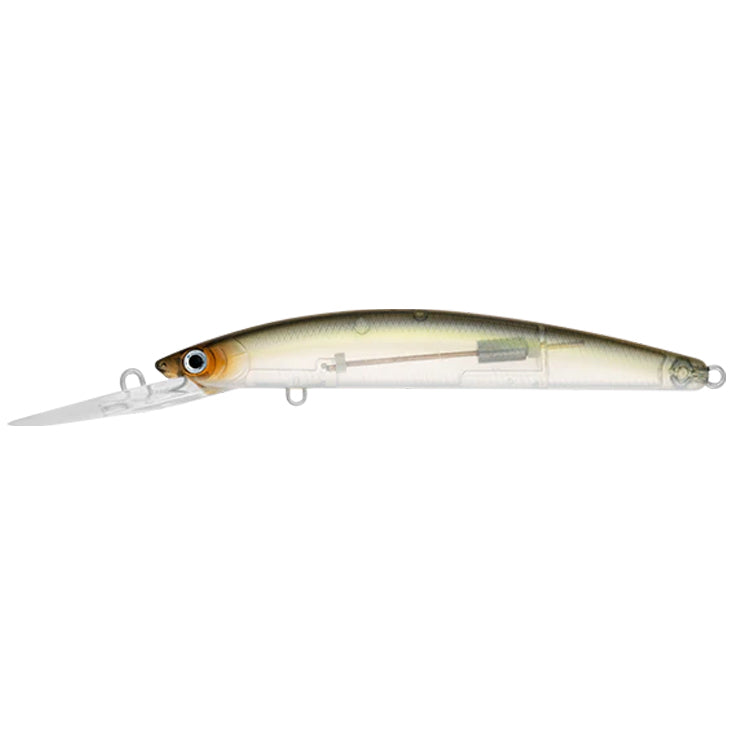 Daiwa Double Clutch 95 Monster Tune Natural Ghost Shad