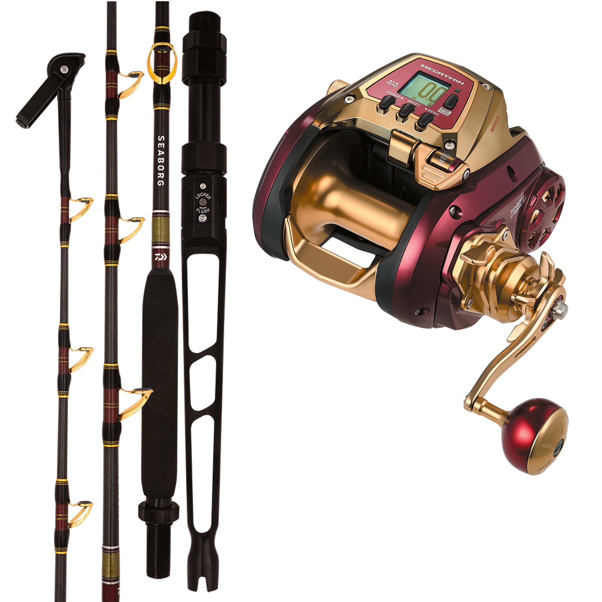 Daiwa Electric Combo - 24 Seaborg G1800M-RJ / Seaborg 54XHFD Cover