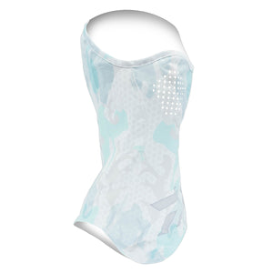 Daiwa Face Mask and Neck Shield Light Aqua Hex Camo